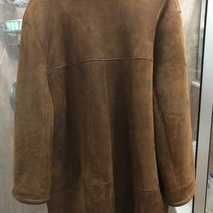 FULL LENGTH OZ TEMER MEN'S SHEARLING COAT